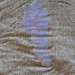 Kentucky state shape shirt